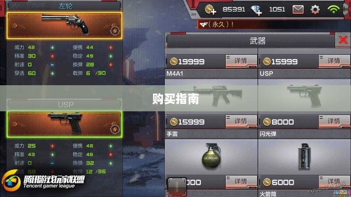 CF手游新手装备与道具购买指南-图1