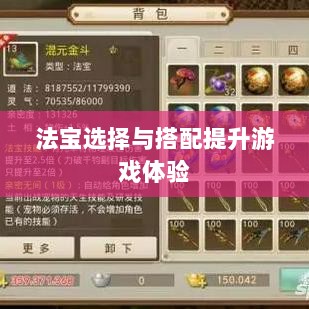 问道手游暴走法宝攻略，选择搭配法宝，提升游戏体验全解析-图1