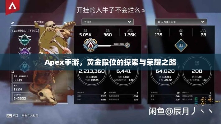 Apex手游，黄金段位的探索与荣耀之路-图1