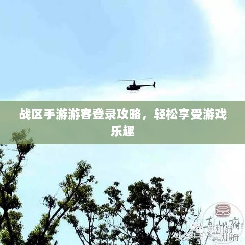 战区手游游客登录攻略，轻松享受游戏乐趣-图1