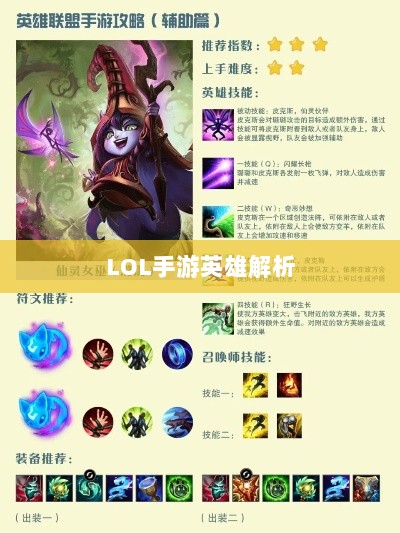 LOL手游英雄全面解析与攻略指南-图1