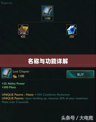 LOL手游鬼书揭秘，名称与功能详解-图1