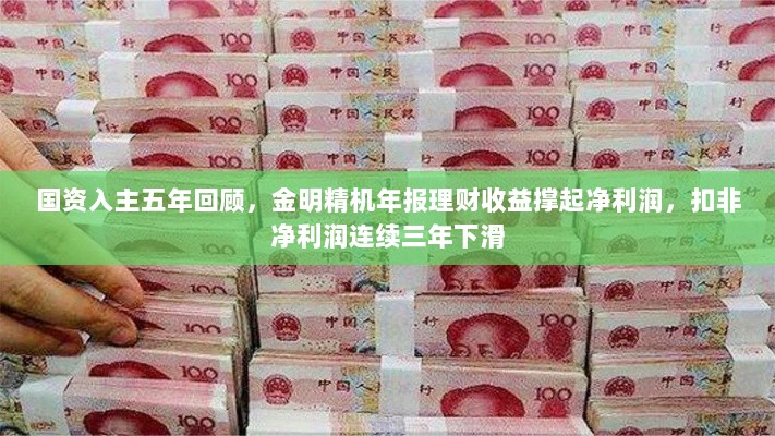 国资入主五年回顾，金明精机年报理财收益撑起净利润，扣非净利润连续三年下滑-图1