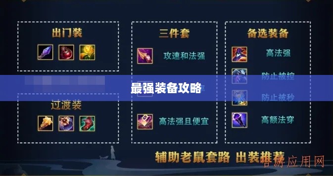 手游老鼠最强装备推荐攻略-图1