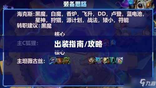 手游龙女战斗装备打造攻略,无敌出装指南-图1 手游龙女战斗装备打造攻略,无敌出装指南-图1