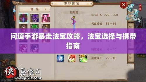 问道手游暴走法宝攻略,法宝选择与携带指南-图1 问道手游暴走法宝攻略,法宝选择与携带指南-图1