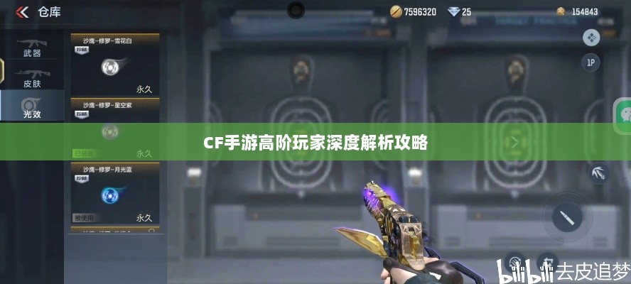 CF手游高阶玩家深度解析攻略-图1 CF手游高阶玩家深度解析攻略-图1