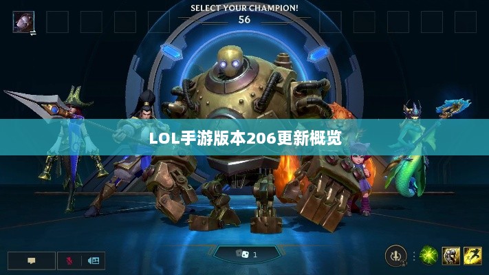 LOL手游更新解析，版本206更新时间及其内容概览-图1