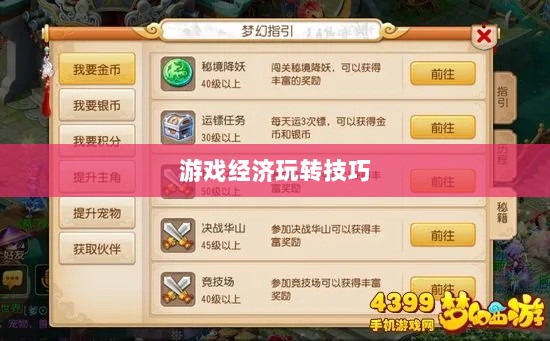 梦幻手游69级赚钱攻略，玩转游戏经济，轻松实现丰厚收益！-图1