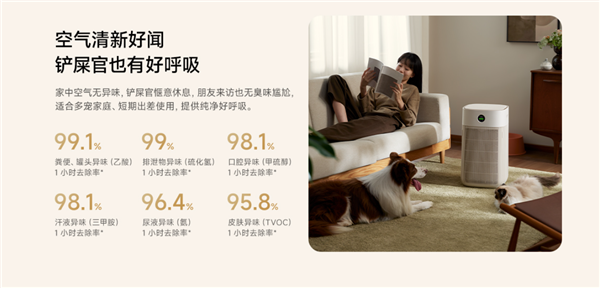 小米发布米家首款宠物空气净化器,国补2039元起,去异味吸毛发,专为宠物设计-图3 小米发布米家首款宠物空气净化器,国补2039元起,去异味吸毛发,专为宠物设计-图3