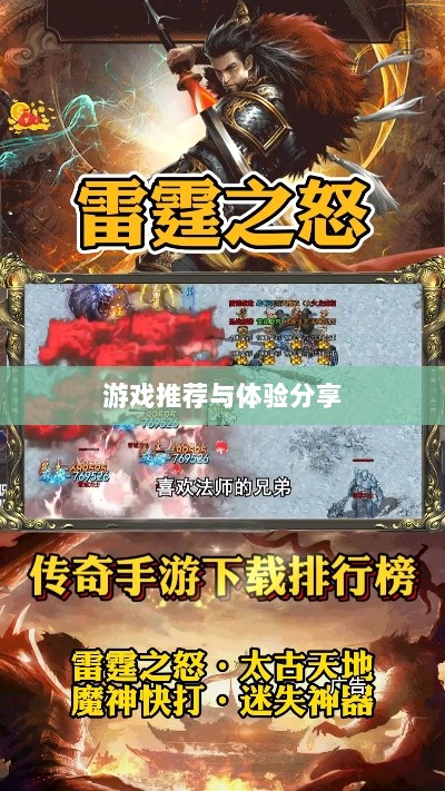 雷霆手游探索之旅，游戏推荐与体验分享-图1