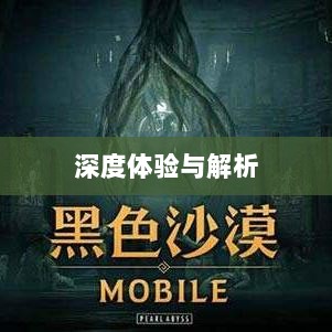 黑色沙漠手游,深度体验与全面解析-图1 黑色沙漠手游,深度体验与全面解析-图1