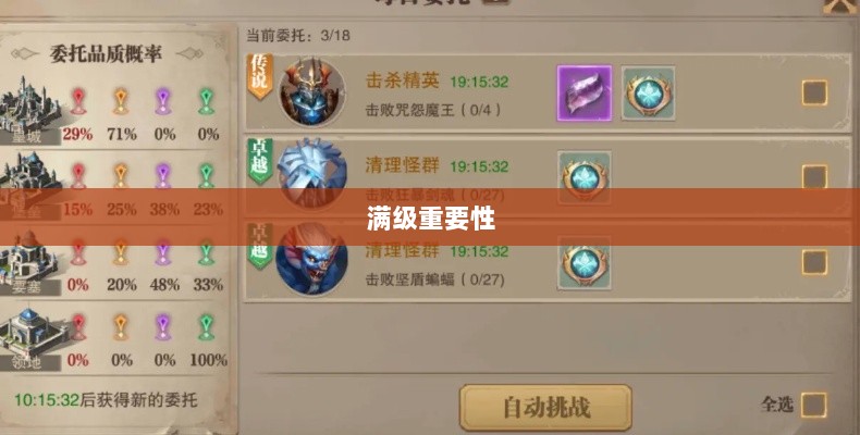手游远征,满级是必要条件吗?-图1 手游远征,满级是必要条件吗?-图1