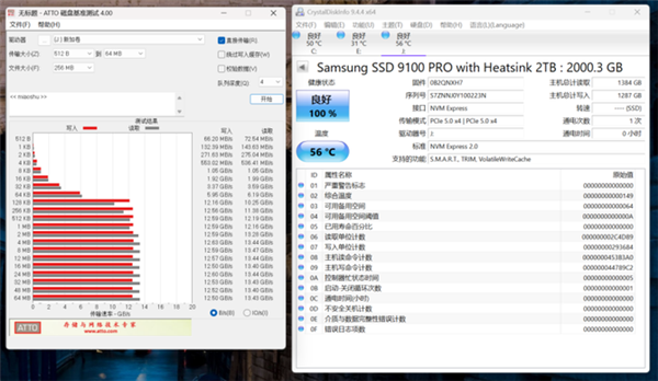 三星9100 PRO固态硬盘PCIe 5.0实测，旗舰教科书典范-图25