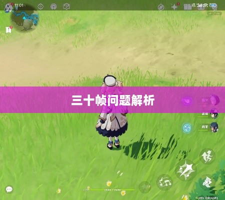 手游原神帧率问题解析,是否仅有三十帧?-图1 手游原神帧率问题解析,是否仅有三十帧?-图1