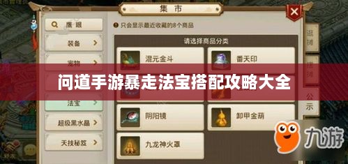 问道手游暴走法宝搭配攻略大全-图1 问道手游暴走法宝搭配攻略大全-图1