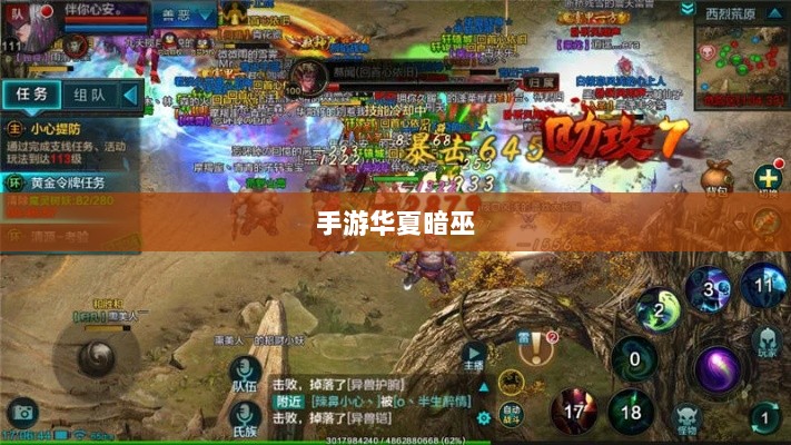 手游华夏暗巫实力与魅力深度解析,暗巫角色游戏实力及表现探讨-图1 手游华夏暗巫实力与魅力深度解析,暗巫角色游戏实力及表现探讨-图1