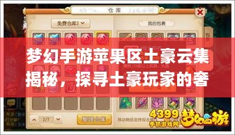 梦幻手游苹果区土豪云集揭秘,探寻土豪玩家的奢华世界-图1 梦幻手游苹果区土豪云集揭秘,探寻土豪玩家的奢华世界-图1