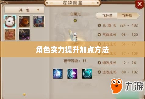 问道手游点化攻略，提升角色实力的巧妙加点方法-图1