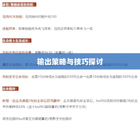 瑶瑶玩转输出型手游攻略,手游输出策略与技巧探讨-图1 瑶瑶玩转输出型手游攻略,手游输出策略与技巧探讨-图1
