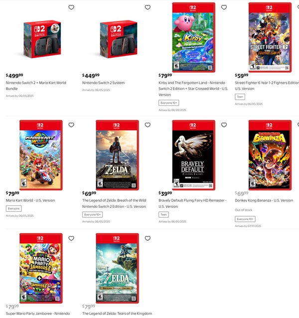 Switch 2游戏引领涨价风潮-图1 Switch 2游戏引领涨价风潮-图1