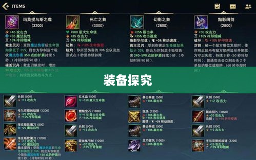 LOL手游鬼书解析,神秘莫测的装备探究-图1 LOL手游鬼书解析,神秘莫测的装备探究-图1