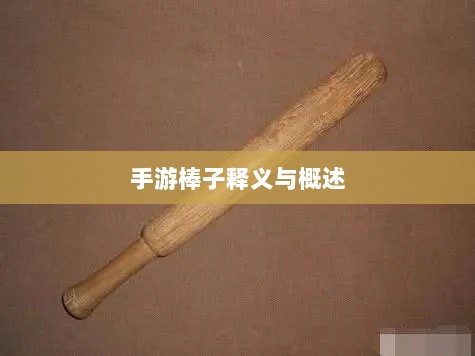 手游棒子释义与概述-图1