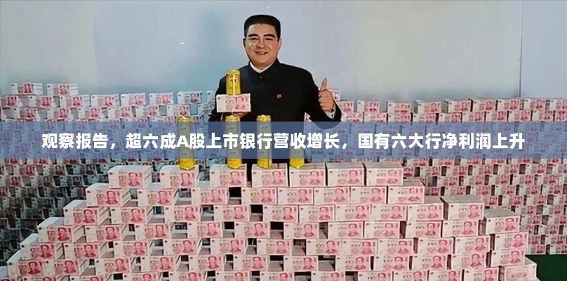 观察报告，超六成A股上市银行营收增长，国有六大行净利润上升-图1