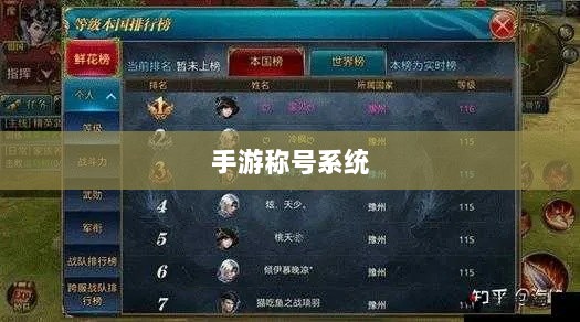 手游缺乏称号系统,探究原因与潜在影响-图1 手游缺乏称号系统,探究原因与潜在影响-图1