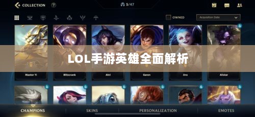 LOL手游英雄全面解析与游戏策略探讨-图1 LOL手游英雄全面解析与游戏策略探讨-图1