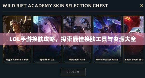 LOL手游换肤攻略，探索最佳换肤工具与资源大全-图1