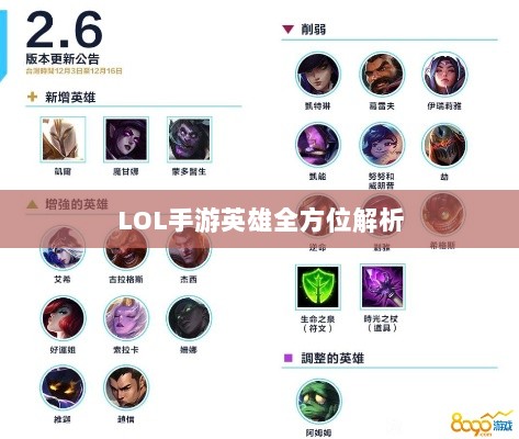 LOL手游英雄全方位解析，角色定位与技能特点深度解读-图1