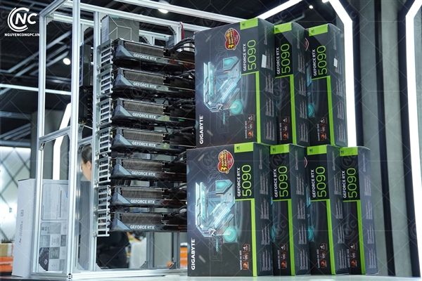越南打造AI服务器,七块RTX 5090驱动,总功耗超4000W-图6 越南打造AI服务器,七块RTX 5090驱动,总功耗超4000W-图6