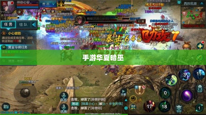 手游华夏暗巫实力与魅力深度解析，暗巫角色游戏实力及表现探讨-图1