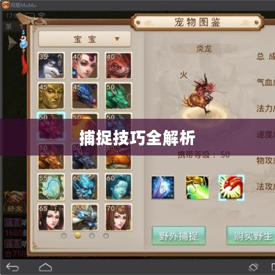 问道手游宠物捕捉攻略，轻松掌握捕捉技巧全解析-图1