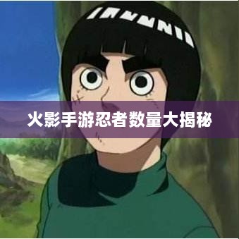 火影手游忍者数量大揭秘-图1