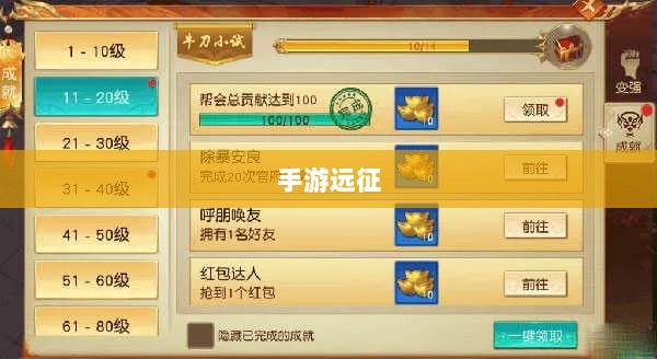 手游远征,满级是必要条件吗?-图1 手游远征,满级是必要条件吗?-图1
