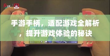 手游手柄，适配游戏全解析，提升游戏体验的秘诀-图1
