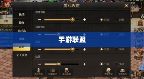 手游联盟高级设置指南，探索最佳游戏体验-图1