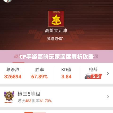 CF手游高阶玩家深度解析攻略-图1