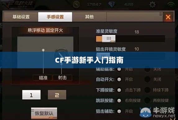 CF手游新手入门指南,装备选择与策略建议-图1 CF手游新手入门指南,装备选择与策略建议-图1