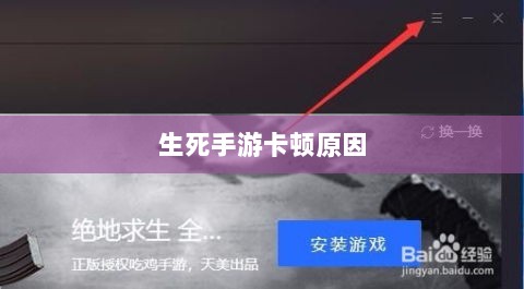 手游卡顿现象解析,生死手游卡顿原因探究-图1 手游卡顿现象解析,生死手游卡顿原因探究-图1