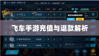 手游充值与退款解析,以飞车手游为例探讨充值与退款机制-图1 手游充值与退款解析,以飞车手游为例探讨充值与退款机制-图1
