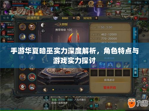 手游华夏暗巫实力深度解析,角色特点与游戏实力探讨-图1 手游华夏暗巫实力深度解析,角色特点与游戏实力探讨-图1