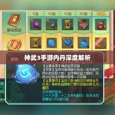 神武3手游内丹深度解析-图1