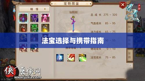 问道手游暴走法宝攻略，法宝选择与携带指南-图1