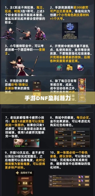 手游DNF的盈利潜力与策略探讨-图1 手游DNF的盈利潜力与策略探讨-图1