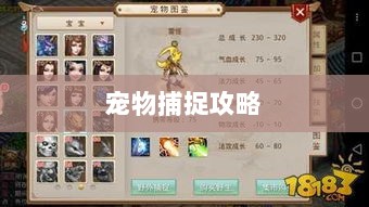 问道手游宠物捕捉攻略全解析-图1 问道手游宠物捕捉攻略全解析-图1