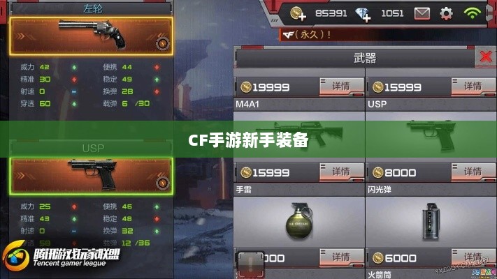 CF手游新手装备与道具购买指南-图1