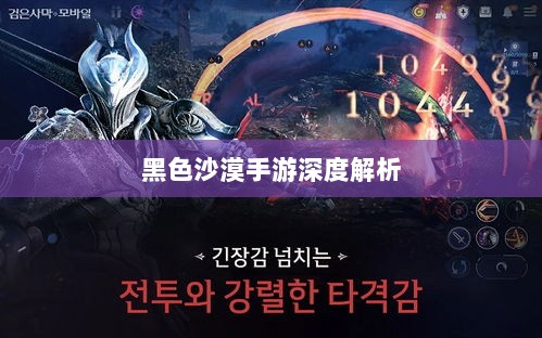 黑色沙漠手游深度解析,游戏体验、问题与隐患探讨-图1 黑色沙漠手游深度解析,游戏体验、问题与隐患探讨-图1